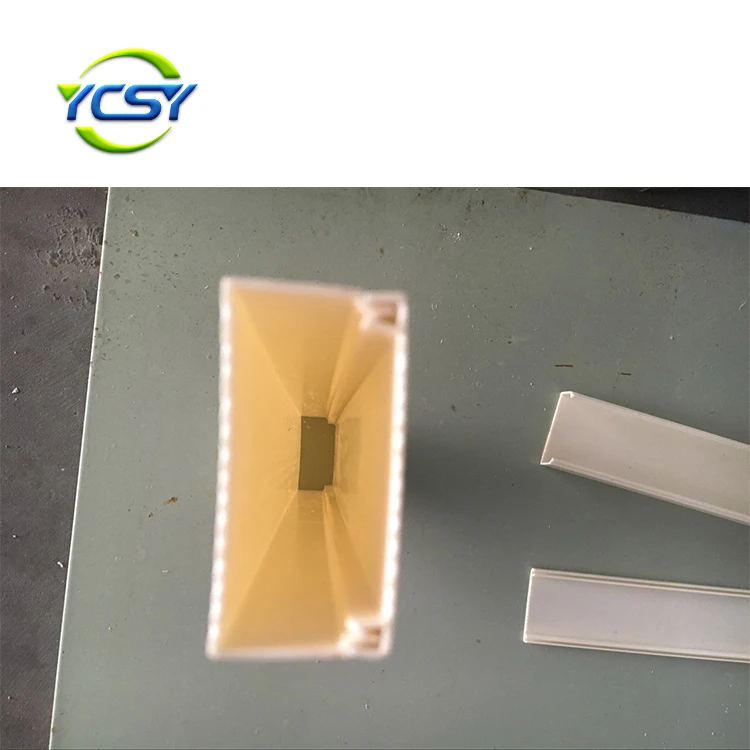 Новейший стиль, высокое качество, OEM ПВХ пластиковый экструзионный профиль, белый