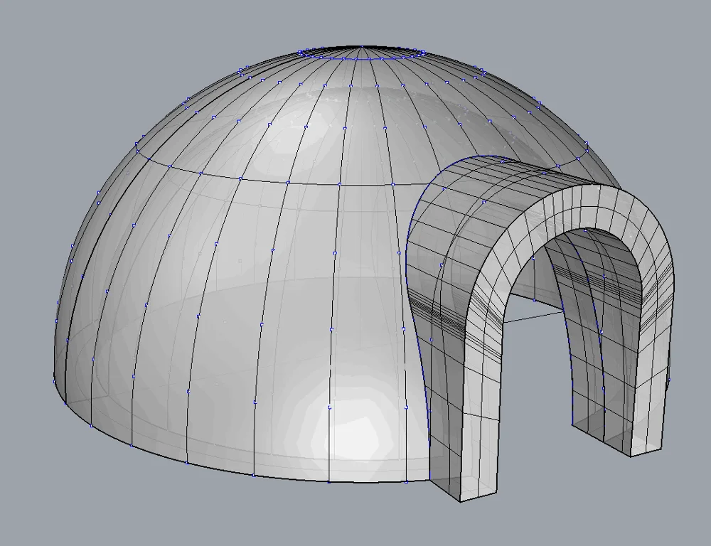 Factory hot sale inflatable air dome roof top tent with LED light tent for event party