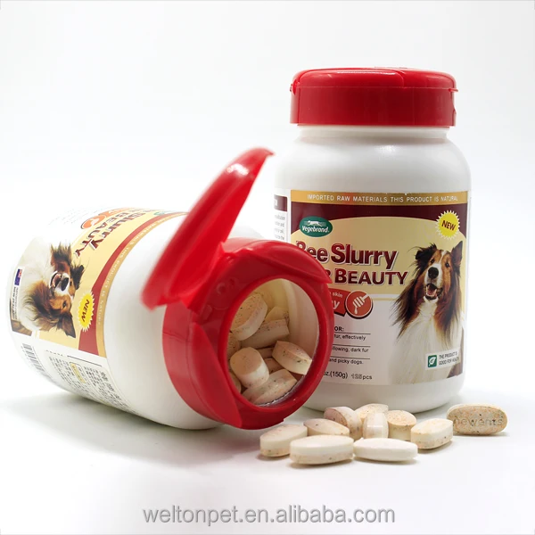 VEGEBRAND Dog Hair Beauty Dog Nutrition Supplement Tablets