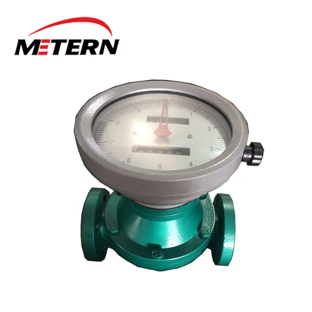 China Low Cost Cheap Mechanical Diesel Oil Flowmeter Fuel Counter