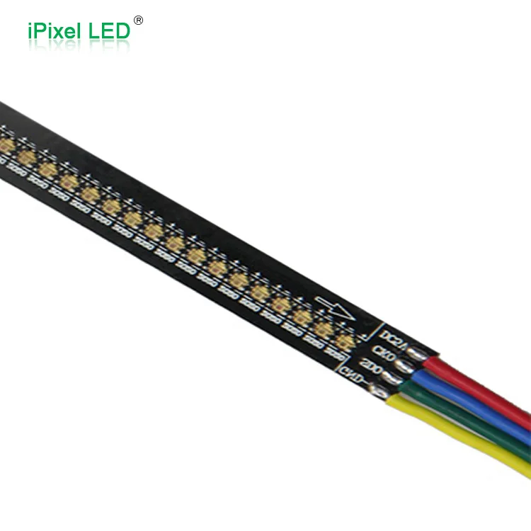 
APA102 SMD 2020 led pixel bar, aluminum profile led light bar 