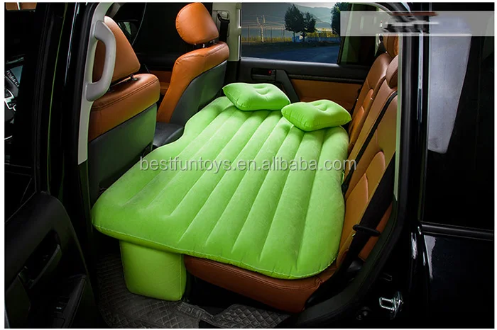 Customized Car Seat Extender Back seat space filler inflatable mattress car air mattress