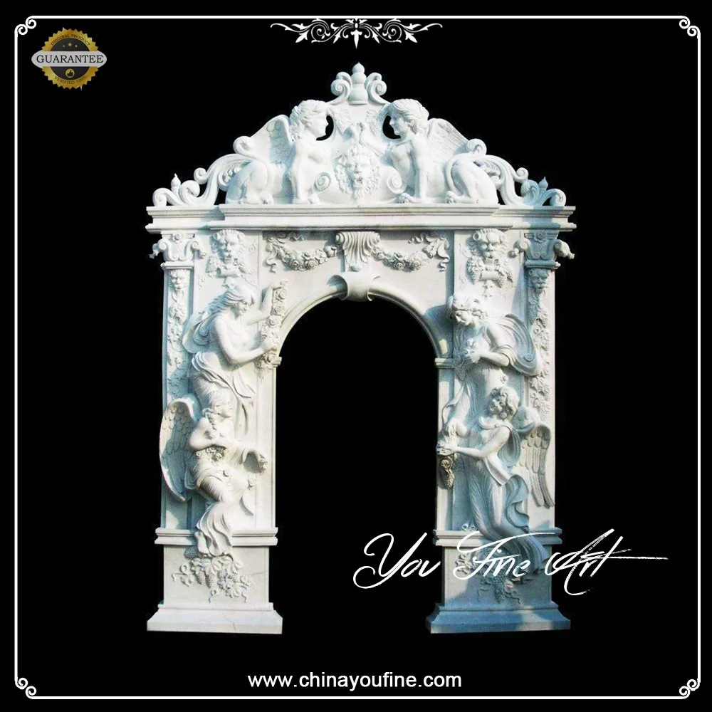 Decorative Marble Entry Door Frame