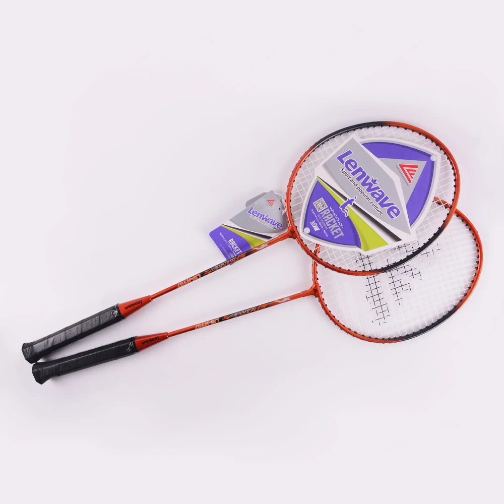 Newest outdoor custom printed badminton racket