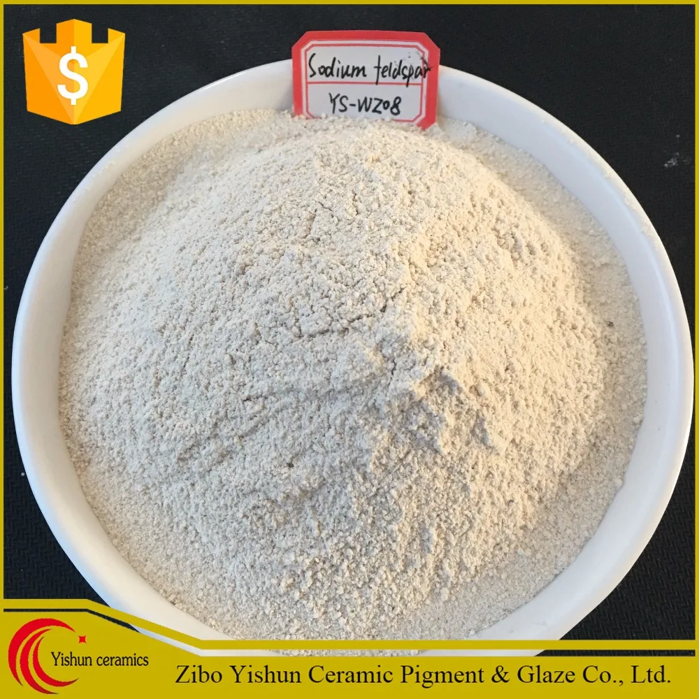 sodium feldspar powder and soda feldspar powder used for ceramic raw material