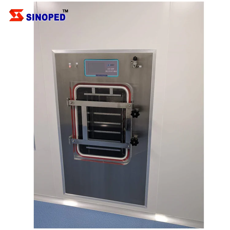 China industrial lyophilizer freeze drying equipment for pharmaceutical vial bottle