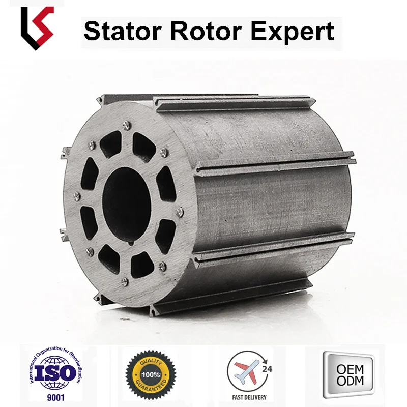 Stator winding for electric scooter motors rotor stator lamination stamping