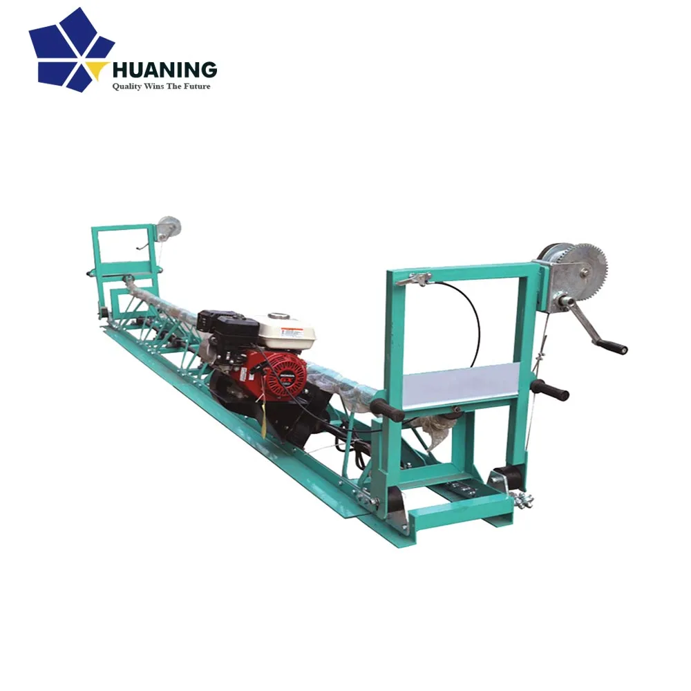 3-6m Concrete Truss Screed Land floor Leveling Machine 5.5hp Optional Color