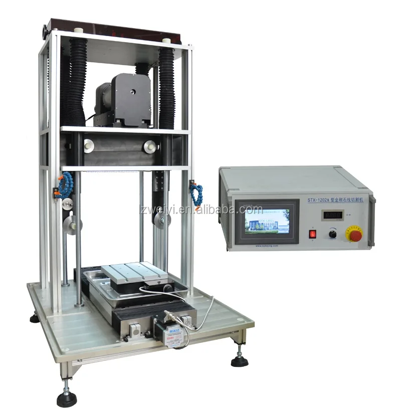 STX-1202 Automatic Diamond Wire Saw for laboratory specimen precise cutting