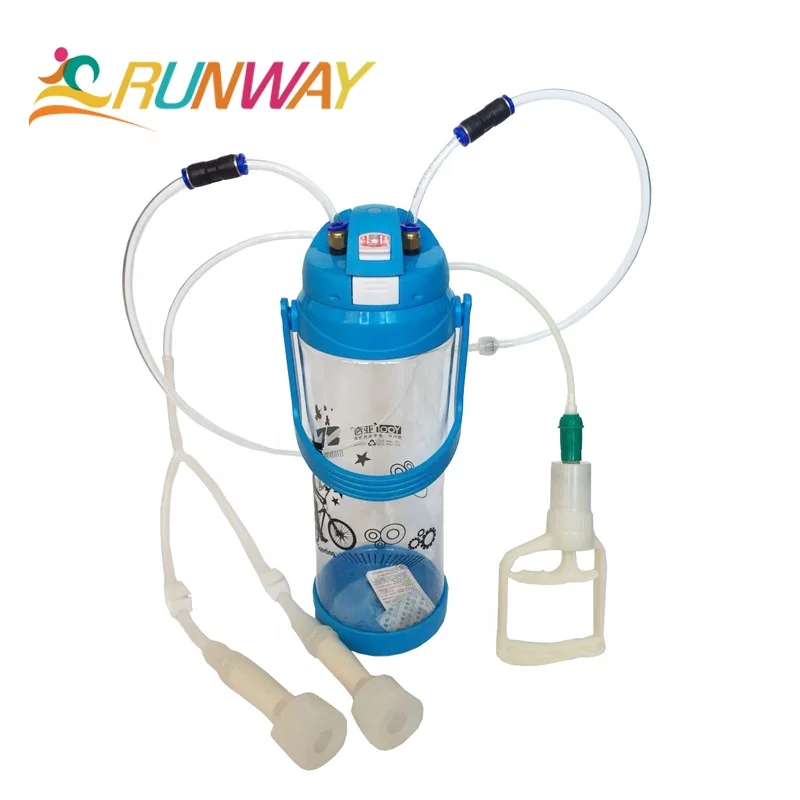 RW-H3 бутылки из-под молока, 3 литровый ручной маленький коз Доильная машина по низкой цене коровы доя для продажи