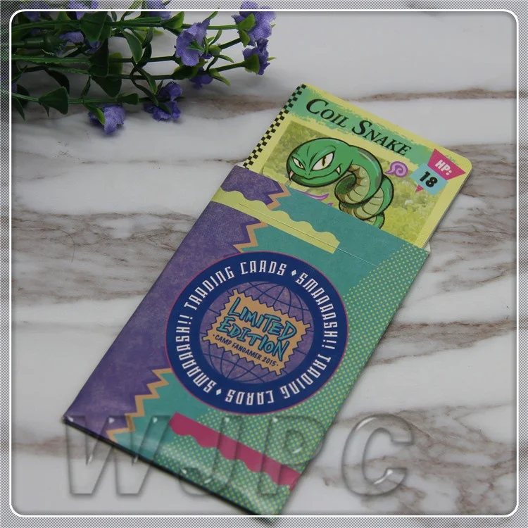 Custom Printing Design Game Cards 63x88 mm Memory Plastic Custom Anime Holographic Trading Cards