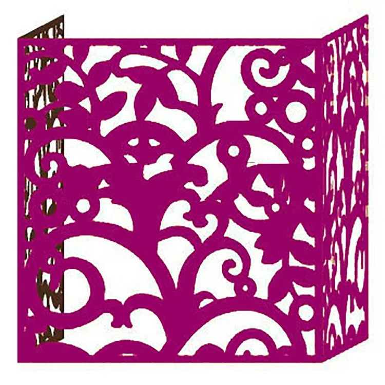 Декоративная крышка для вентиляционного отверстия, наружный алюминиевый кондиционер с металлическим покрытием