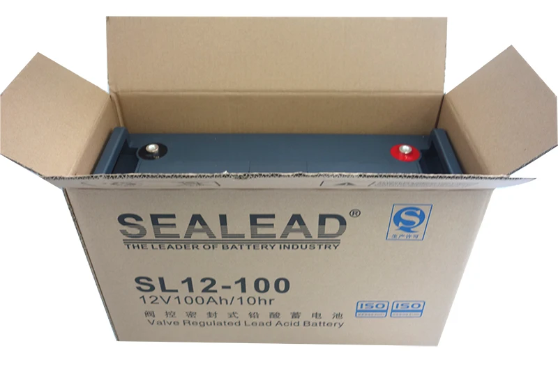 2018 Hot sale in Yemen market SEALEAD brand 12v 180ah front terminal battery for ups system