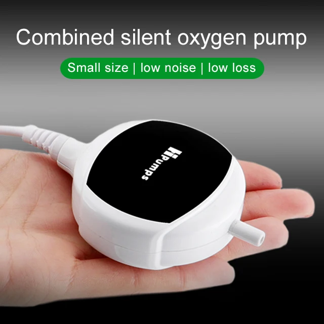 Air Pump Ultra Silent High Energy Saving Oxygen Air Pump Aquarium for Fish Tank