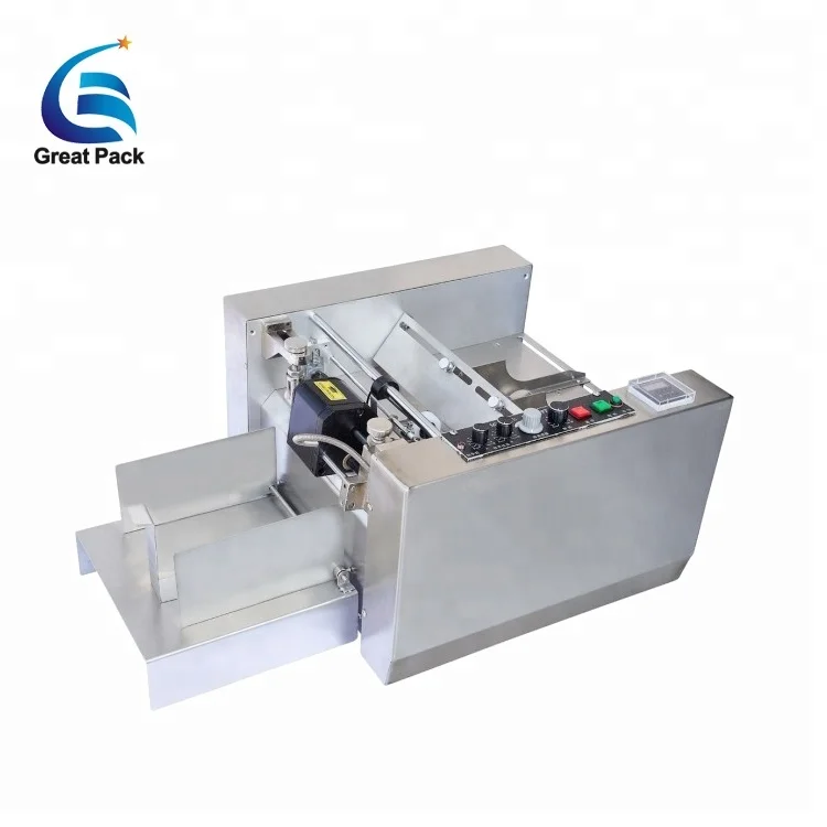 automatic embossing and solid ink date coder/ carton coding machine