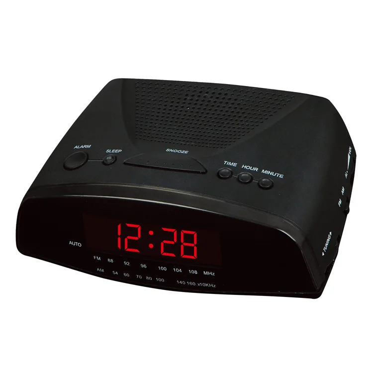High Quality Factory Price Fancy Smart Alarm Fm Radio Car Digital Clock