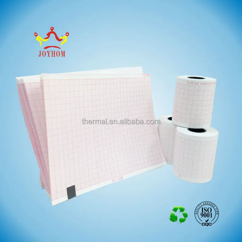 
210mm*150mm z fold ecg paper used for ECG Machines 