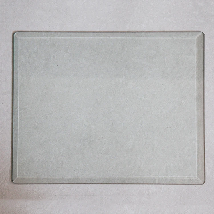 China factory supply 5mm 6mm 8mm tempered beveled edge glass price