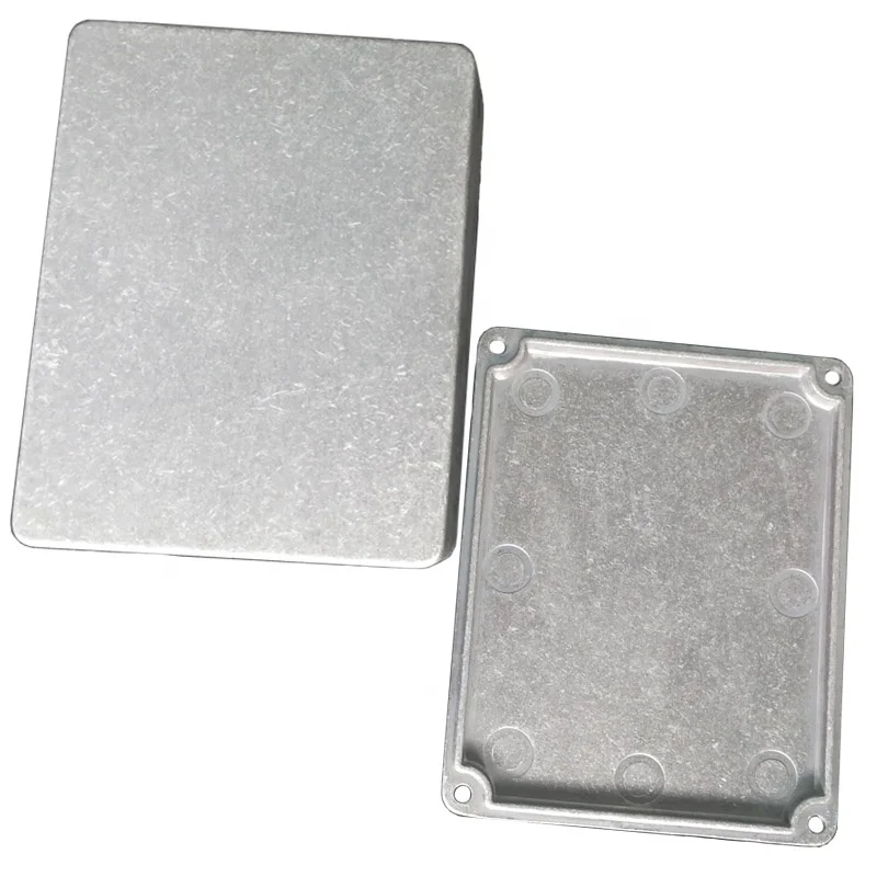 Guitar Metal Pedal Enclosure Diecast Aluminum 1590BB 1590NS Dimension 120mm*94mm*34.3mm Control Box Diecast Aluminium Alloy IP54