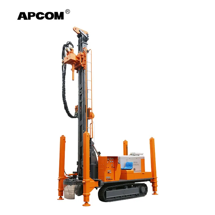 
APCOM factory wholesale earth slope compressor mountain drilling rig Kaishan rotary soilmec vertical hydraulic drilling rig 
