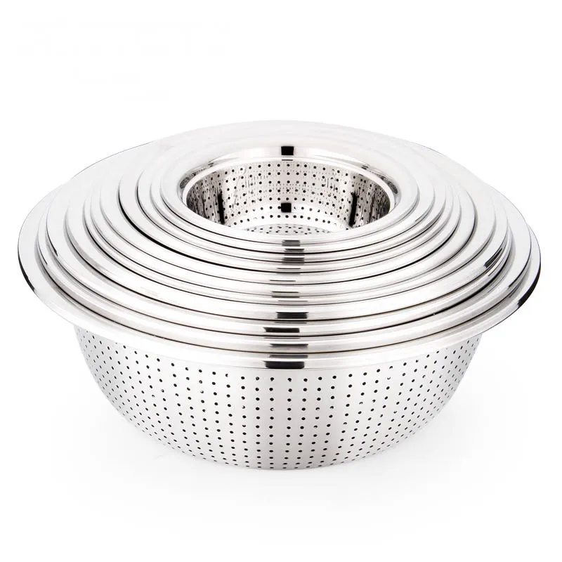 Stainless Steel Kitchen Sieve Round Shape for Sand Metal Sieve Cheap Price Cooking