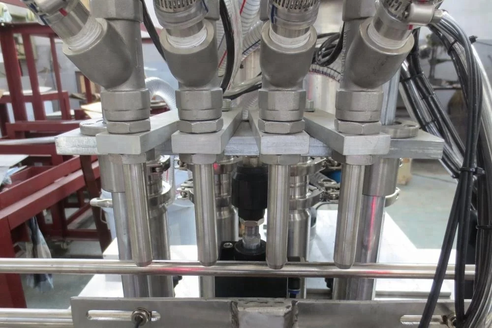 Top quality small bottle high viscosity liquid glycerin filling sealing machine for glass bottle