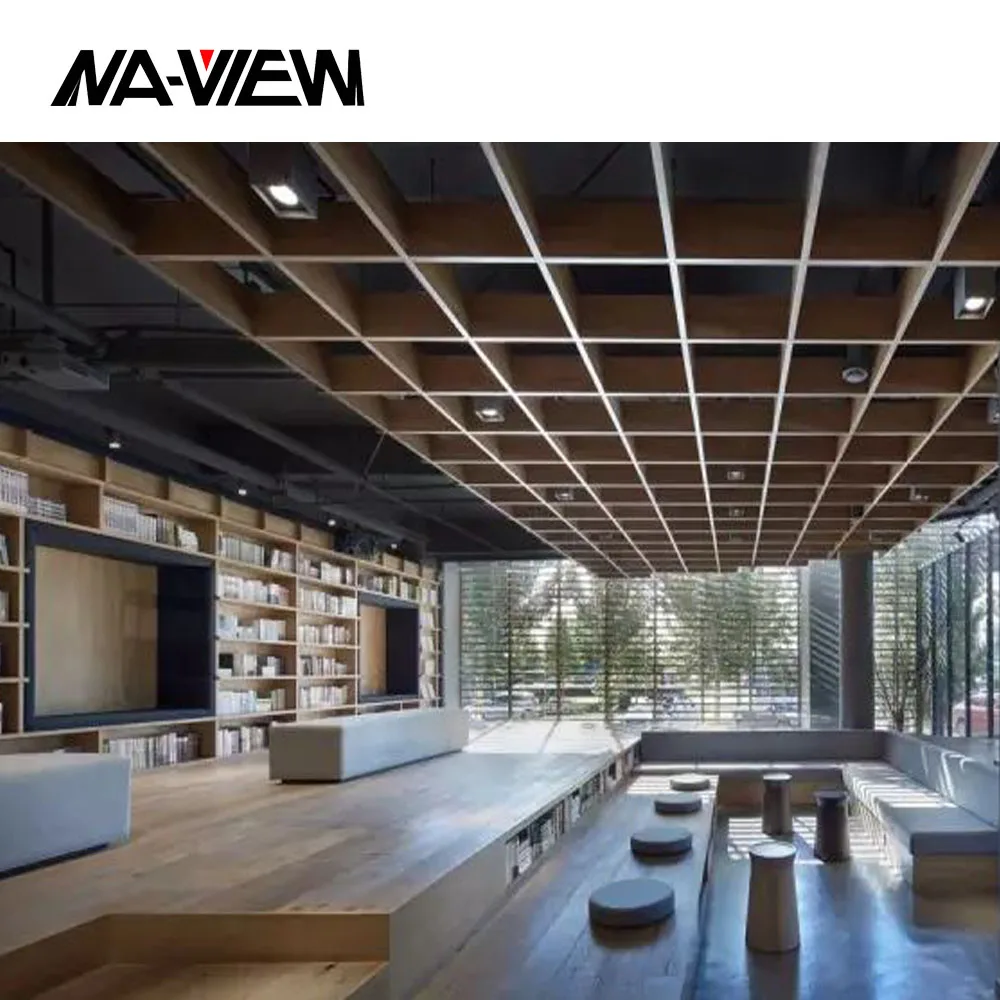 Алюминиевая радиаторная решетка с открытой ячейкой, подвесная потолочная плитка, панель, система каналов