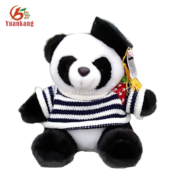 Custom Graduation Stuffed Animals Panda Bouquet Owl Doll Teddy Bear Plush Toy
