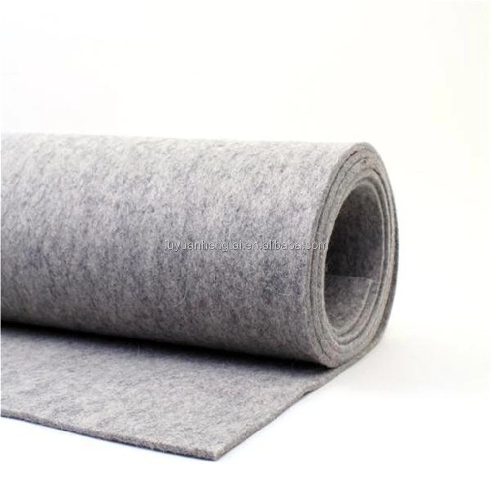 3mm thickness durable hard carpet felt from China