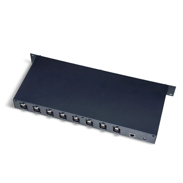 
16 Universe Node Interface Converter Box Rgb Led Controller Dmx Artnet 
