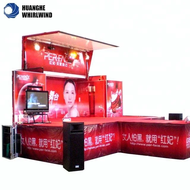 Mobile Cinema Mobile Stage Live Performances Vehicle