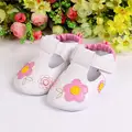 2016 New Flower Soft Sole Baby Shoes Newborn Infant First Walker Girl s Pink Sneaker