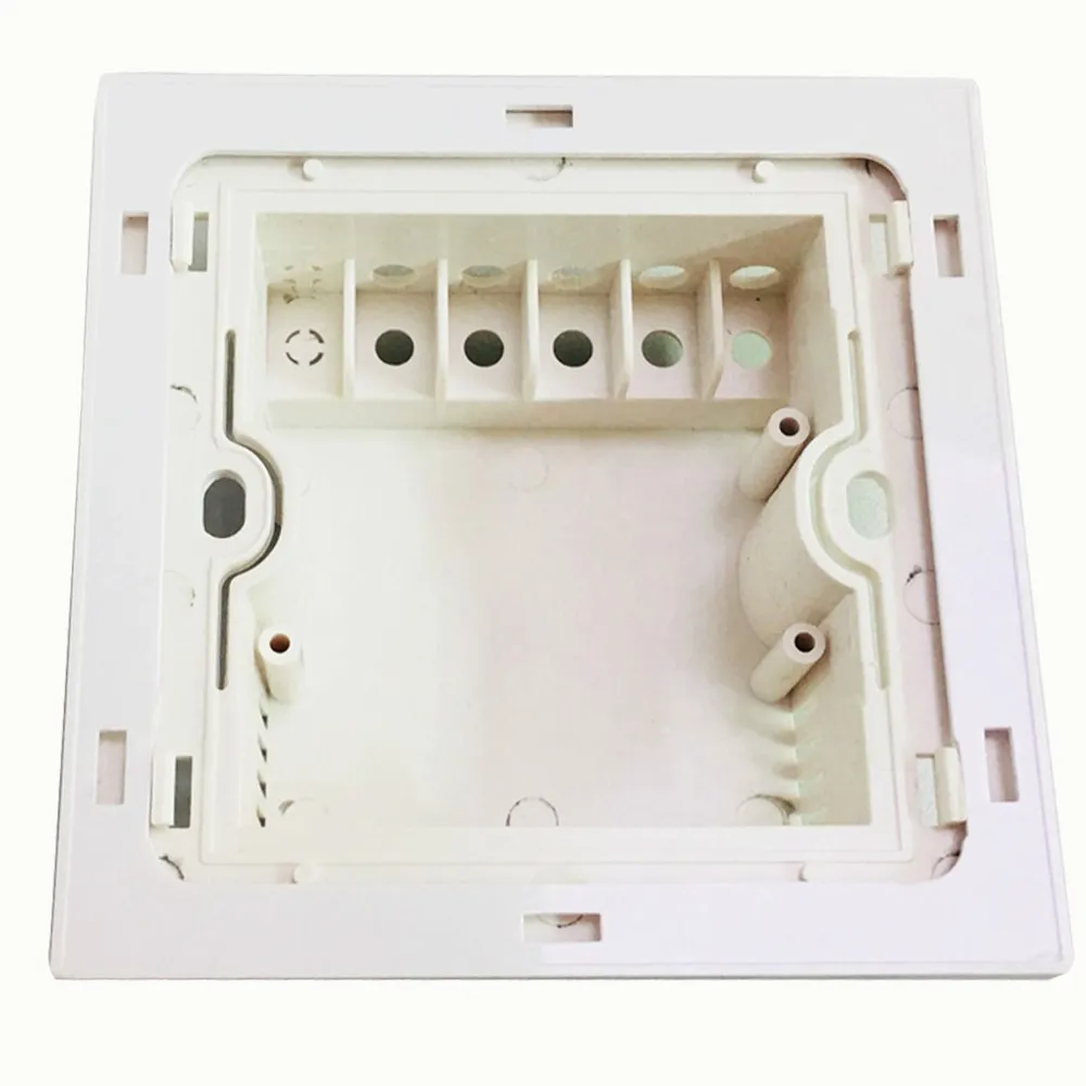 Интеллектуальный сенсорный интерфейс переключателя и беспроводной маршрутизатор белая пластиковая коробка