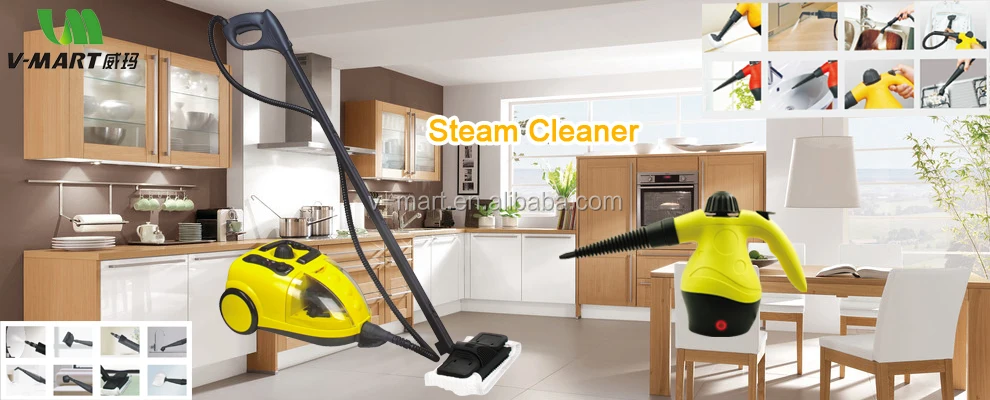 Pureclean Max hot selling product handheld pressurized steam clean machine with 10 accessories,safety children locks