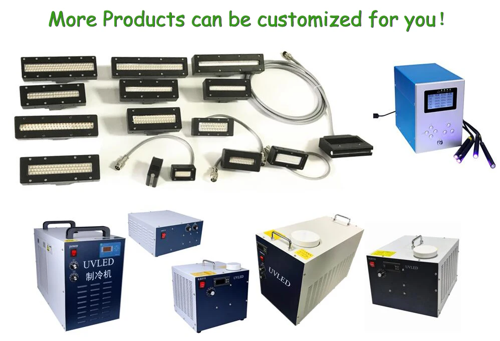 395nm uv lamp for inkjet printer Water cooling UV LED lamp for inkjet printer UV ink curing