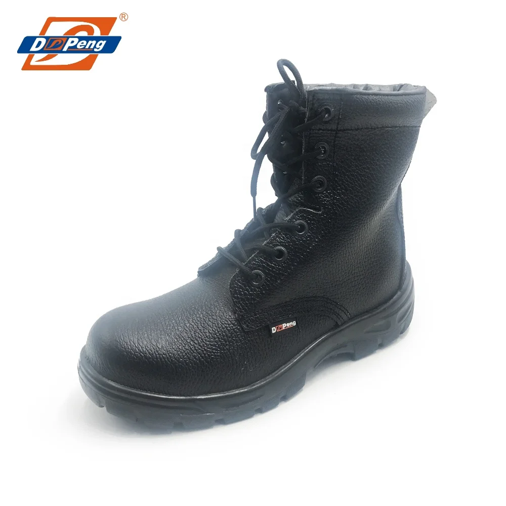factory price liberty warrior mid cut steel toe workman safety shoes work boots in Bangladesh