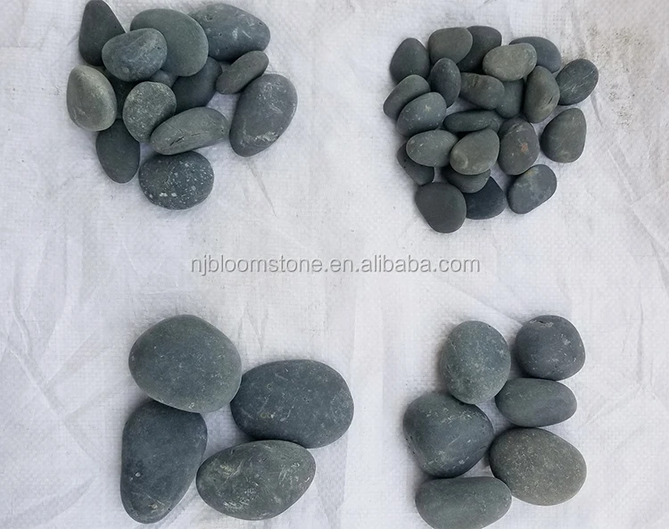 
Natural flat polished gravel pebble river stone for aquarium 