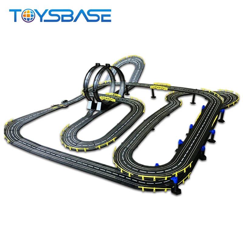Shantou Toys High Speed Slot Car Race Track Miniaturas 1/43 Scale RC Car Electric Slot Track Toy