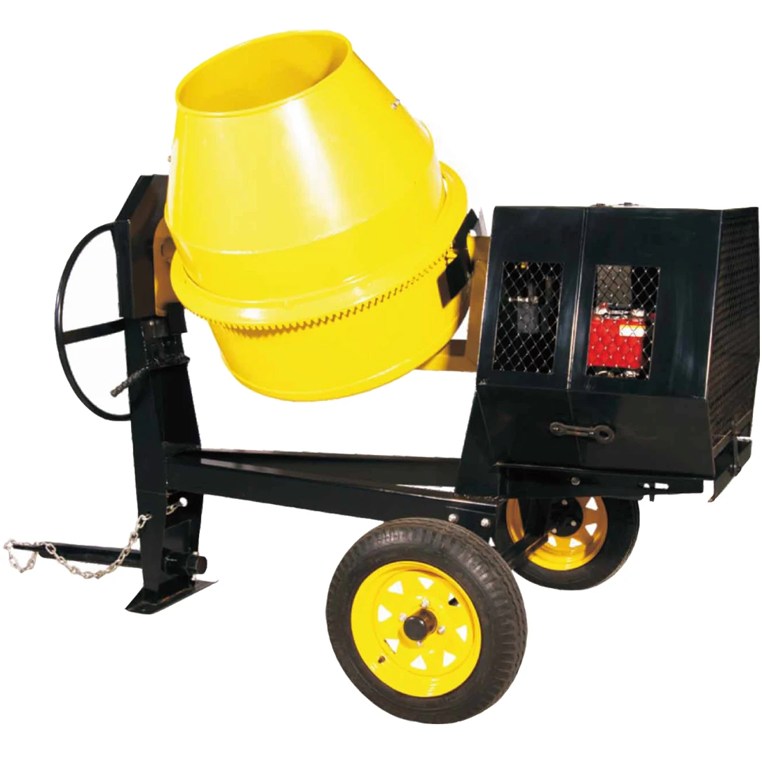 260/350/400/500L дизельная Бетономешалка