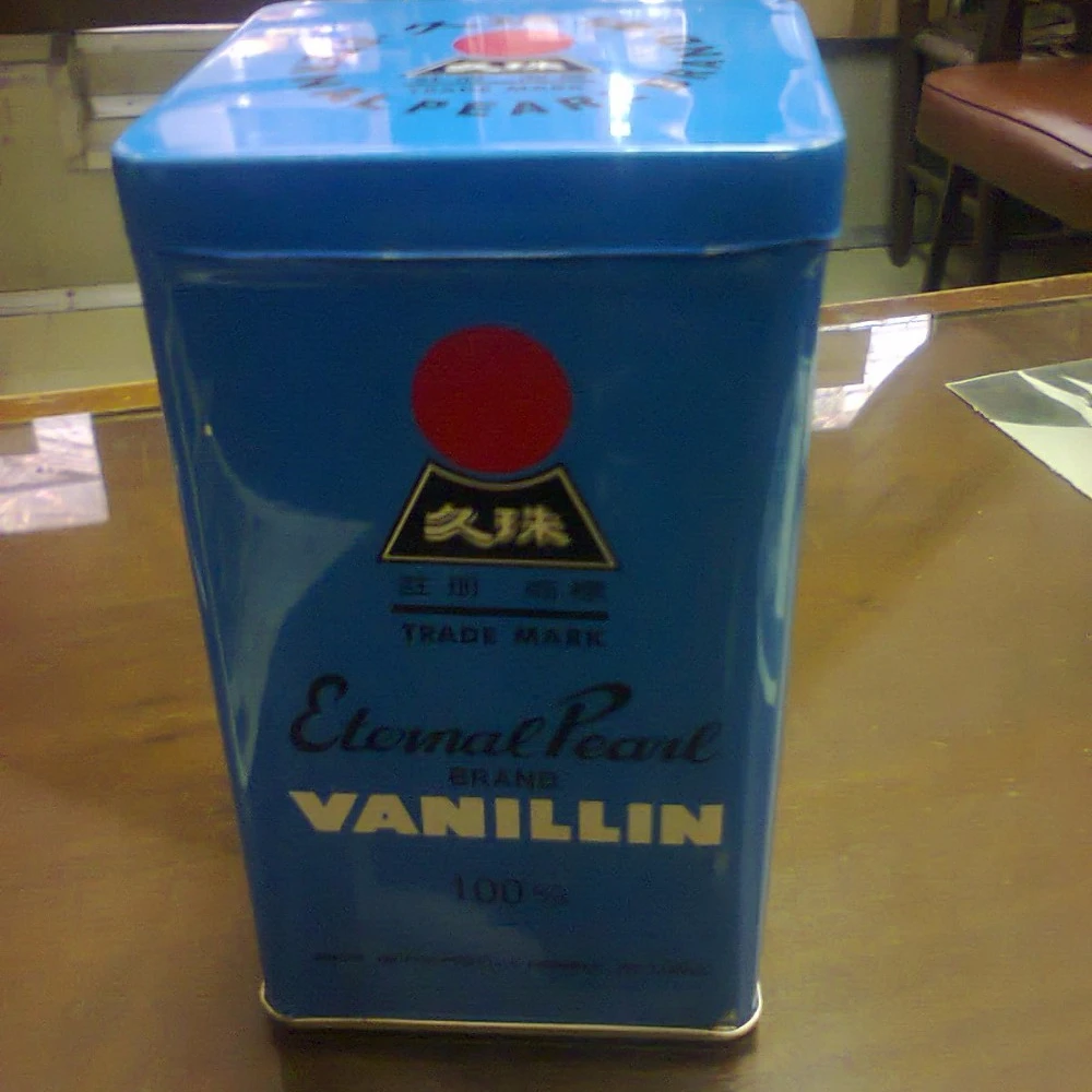 
China factory food ingredient eternal pearl brand low price ethyl vanillin powder in flavour & fragrance 