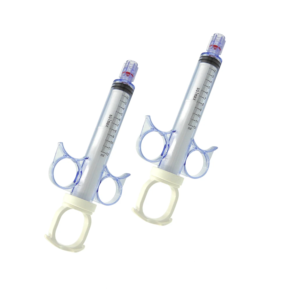 Hospital 10ml radiographic contrast media medium syringe