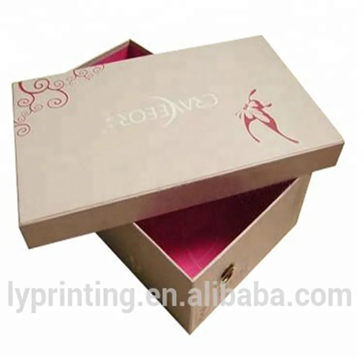 Профессиональный дешевые ясно картонные коробки для обуви