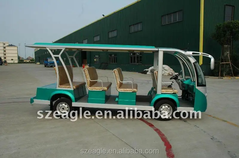  14 местный автоматического привода экскурсионный автобус с контроллер Curtis трансфер персонала carriers-EG6118KA