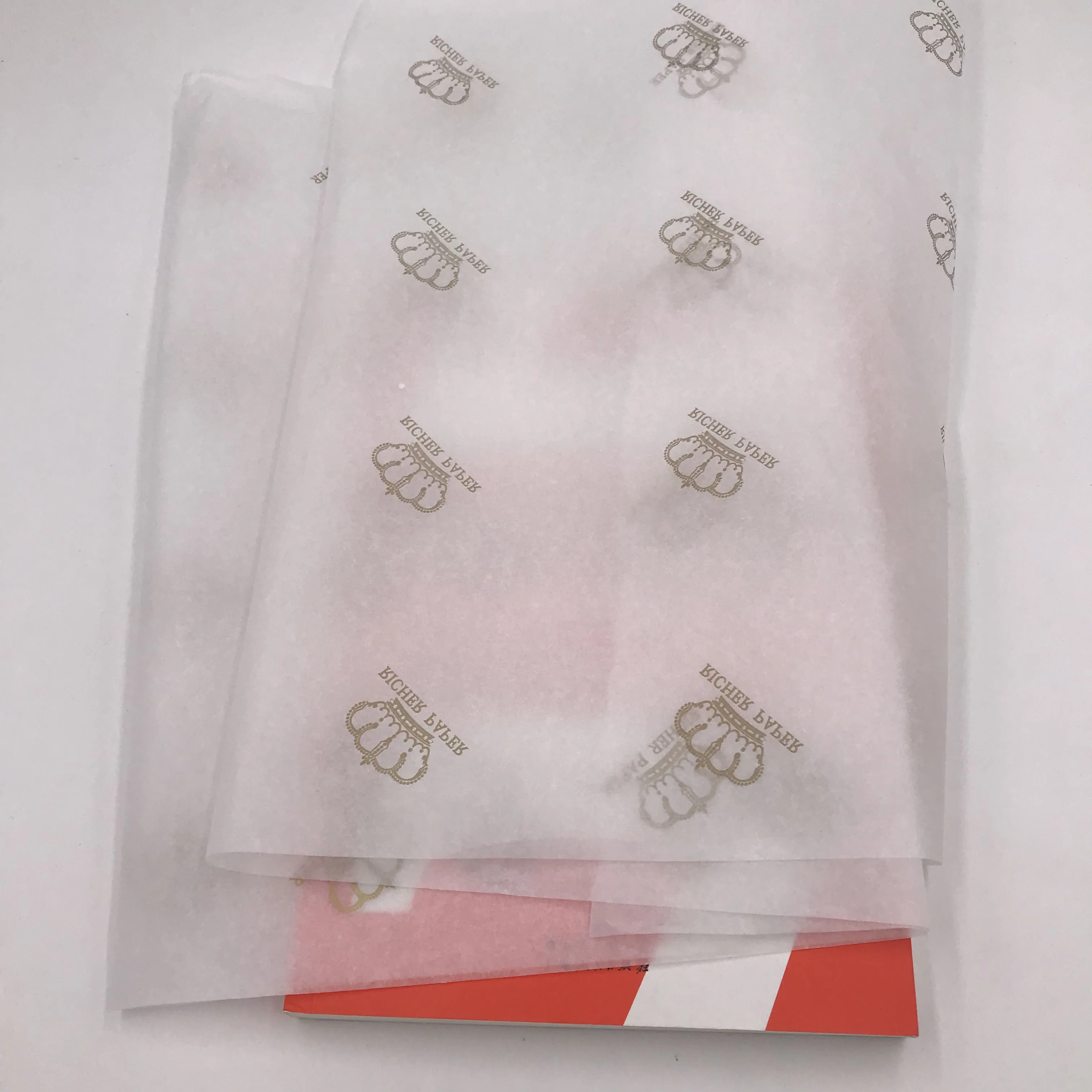 Custom Logo Printed Custom Tissue Paper With logo for wrapping clothes