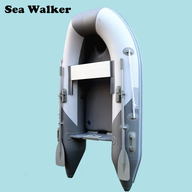 Seawalker Высококачественная 2 3 м надувная рыболовная лодка плот из ПВХ с воздушной палубой гребная сертификацией