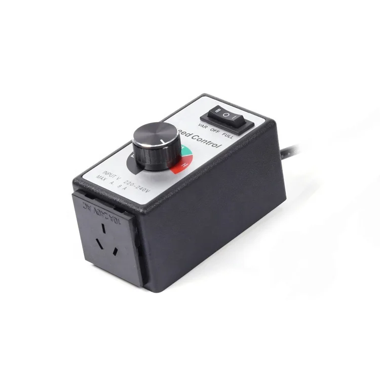 wholesale Australic socket 240V 3 phase variable speed shaded pole gear ac synchronous motor speed control controller