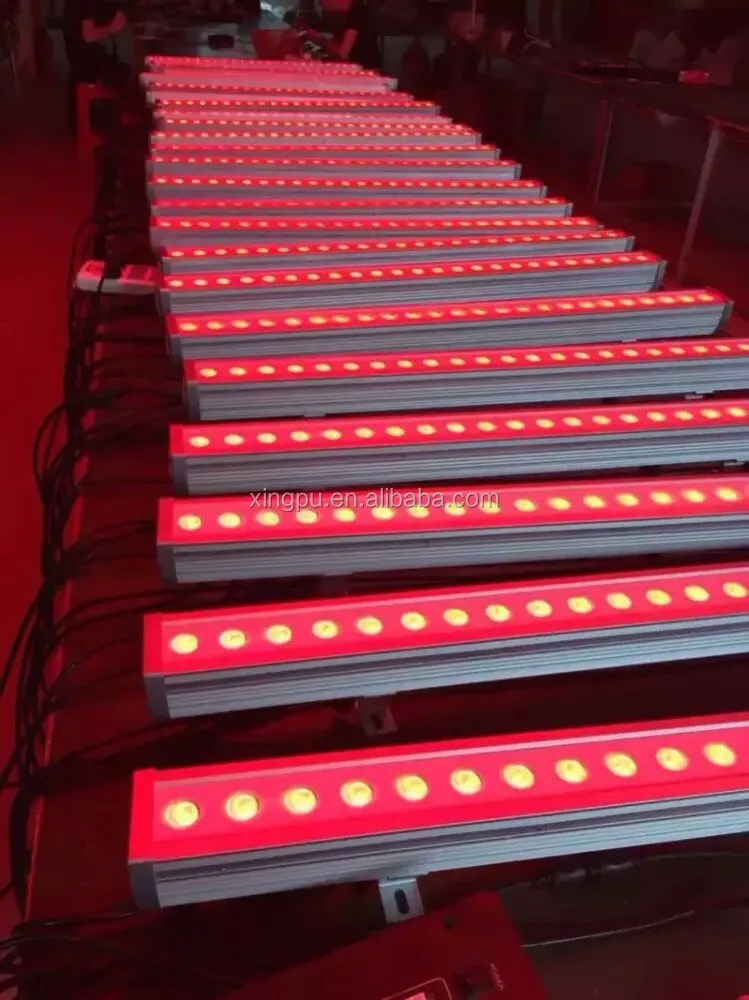 24x3W RGB3in dmx wall washer AC100-240V IP65