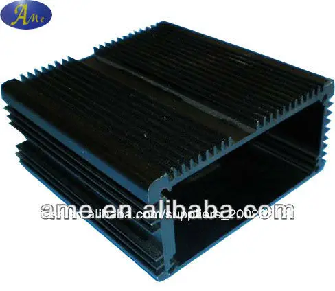 алюминиевый корпус экструзии коробки случаев радиатор