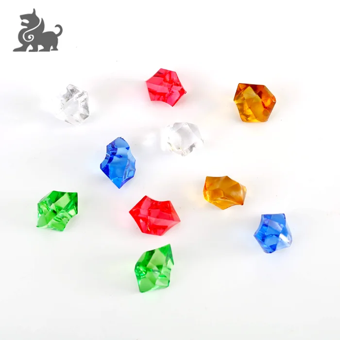 customized acrylic game gems for board game