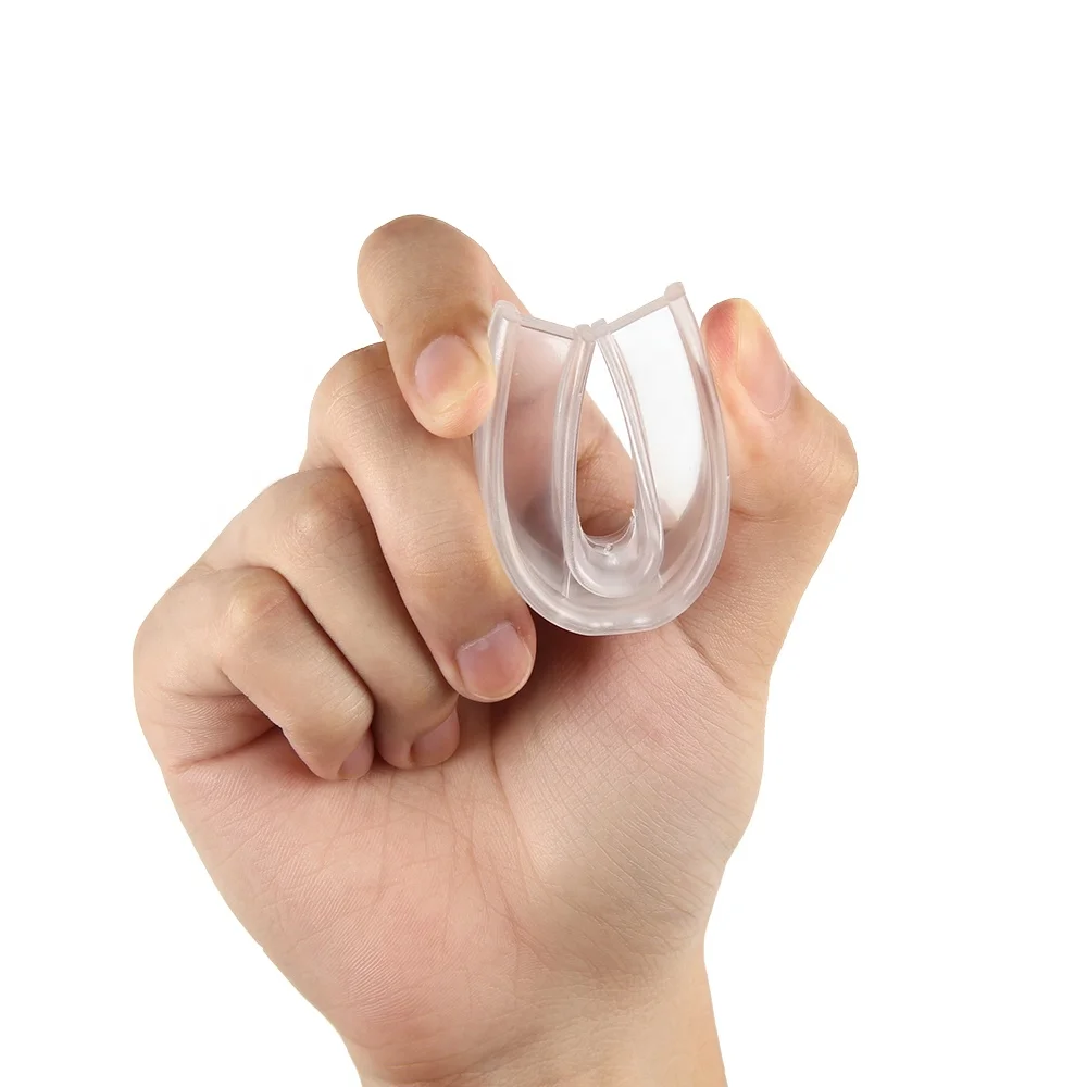 Anti Snoring Mouthpiece Anti Snore Tongue Retainer Silicone Remold Sleep Trays Stop Snore Solution